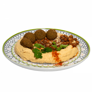 Falafel with hummus